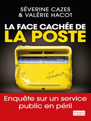 cover image of La Face cachée de La Poste